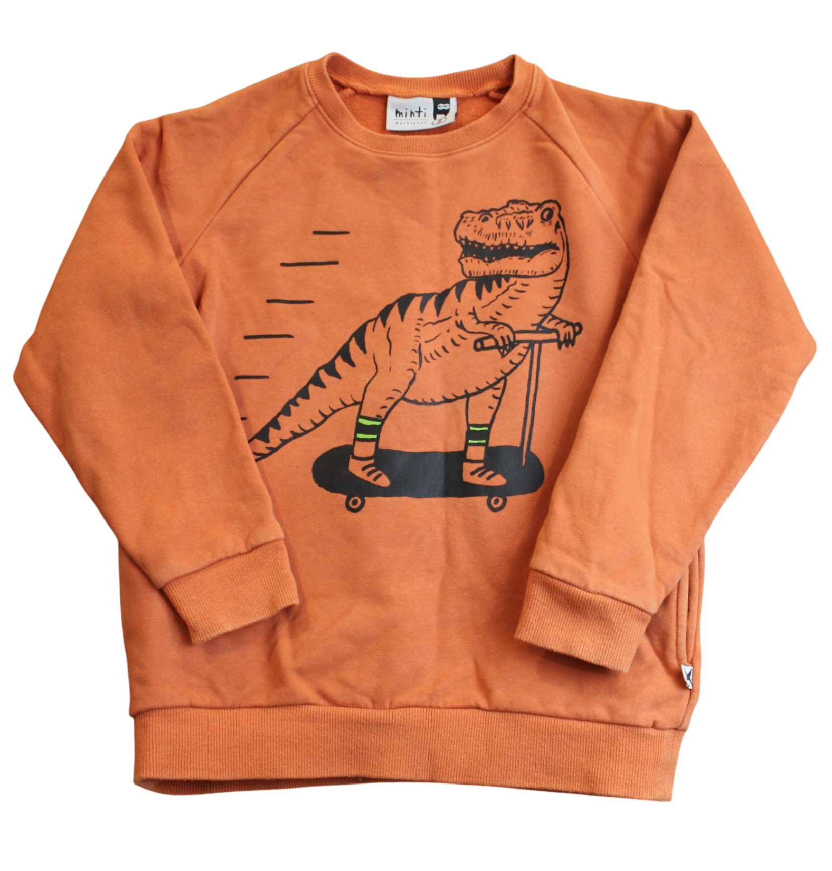 Minti Jumper, Orange, 8
