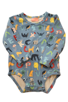 Halcyon Nights Bodysuit, Blue, 1