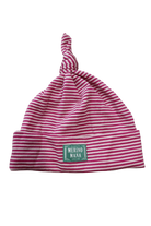 Merino Mana Hat, Pink and White, 000