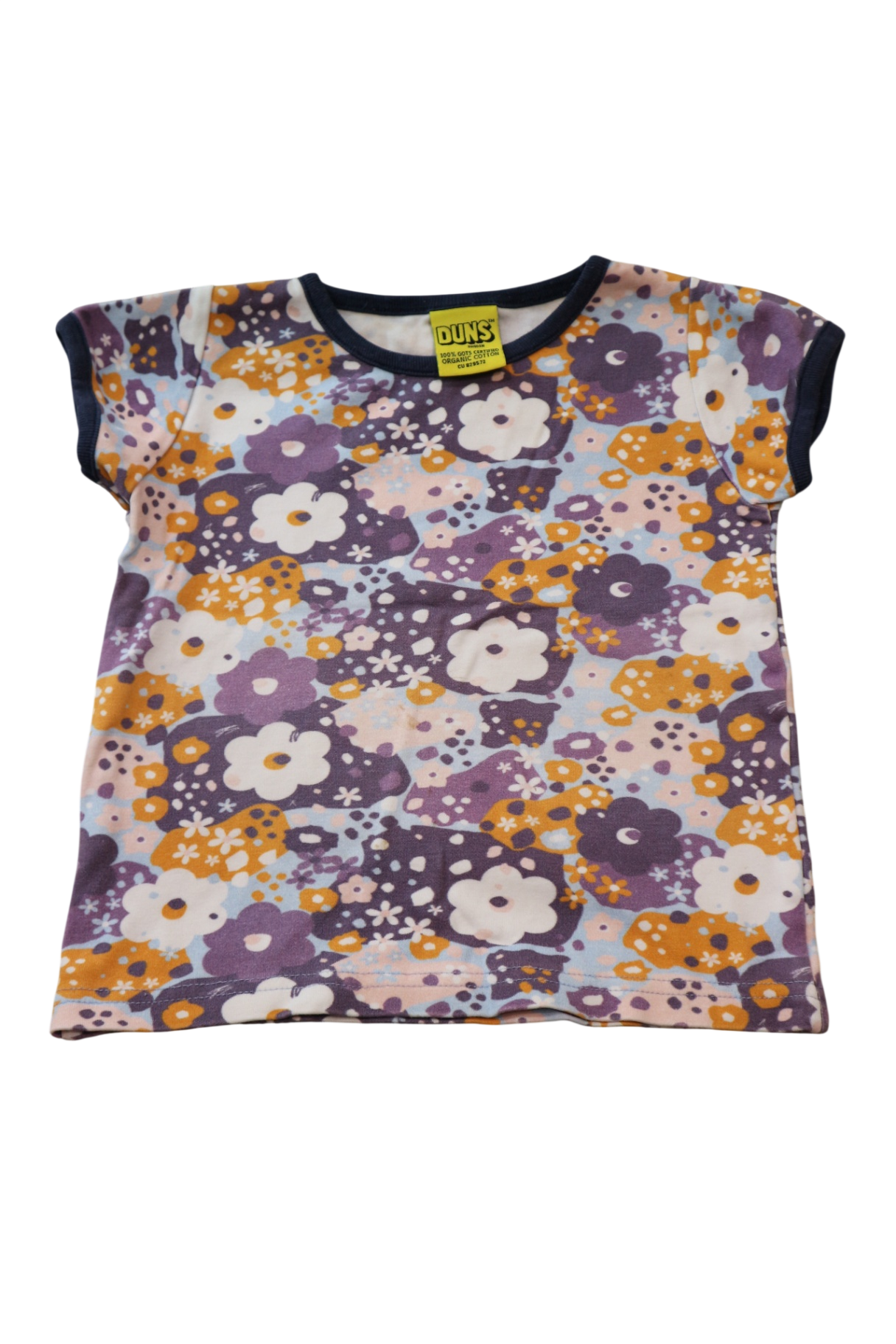 DUNS T-Shirt, Purple, orange, white and light blue, 92