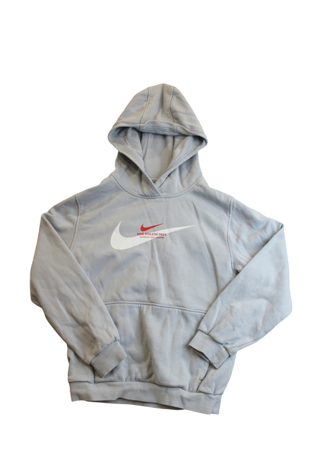 Nike Hoodie, Light Blue, Large/12