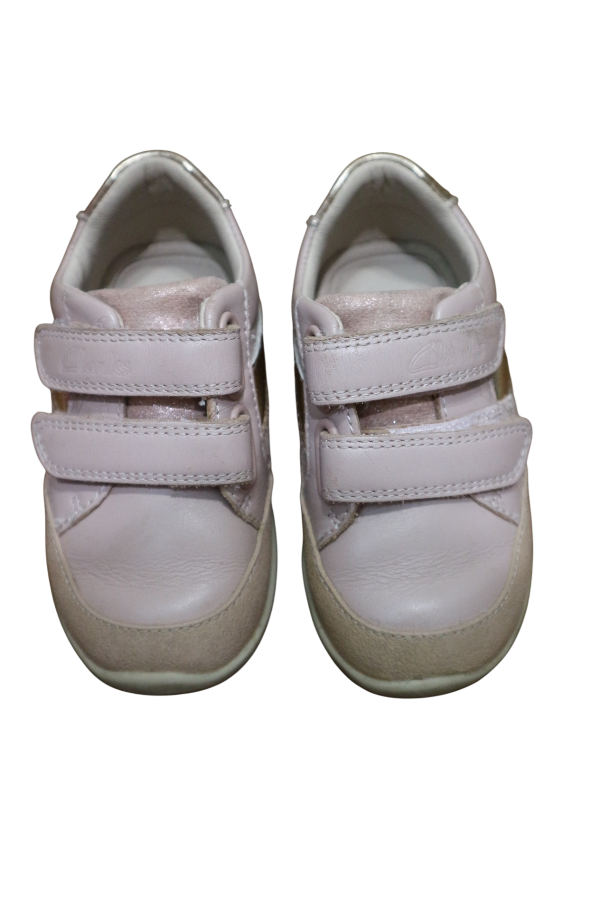 Clarks Sneakers, Light pink, 5 US
