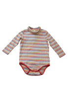 Frugi Bodysuit, Multicoloured striped, 18-24m