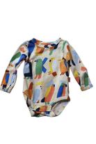 *Halcyon Nights Bodysuit, Cream/multi, 000
