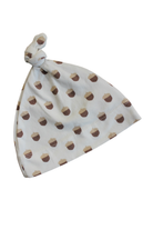 Seed Beanie, White/acorns, 0000