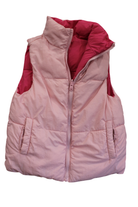 Cotton On Puffer Vest (Reversible), Light/dark pink, 7-8