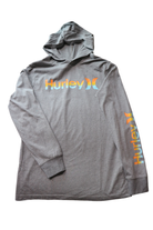 Hurley Long-Sleeve T-Shirt, Grey, 12-13