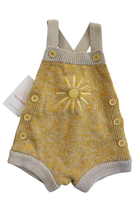 Wyld Bub Romper, Mustard/beige, 0
