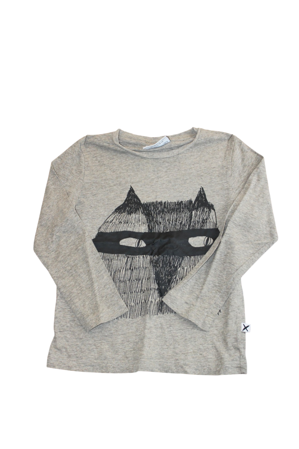 Minti Long-Sleeve T-Shirt, Beige/grey marle, 5