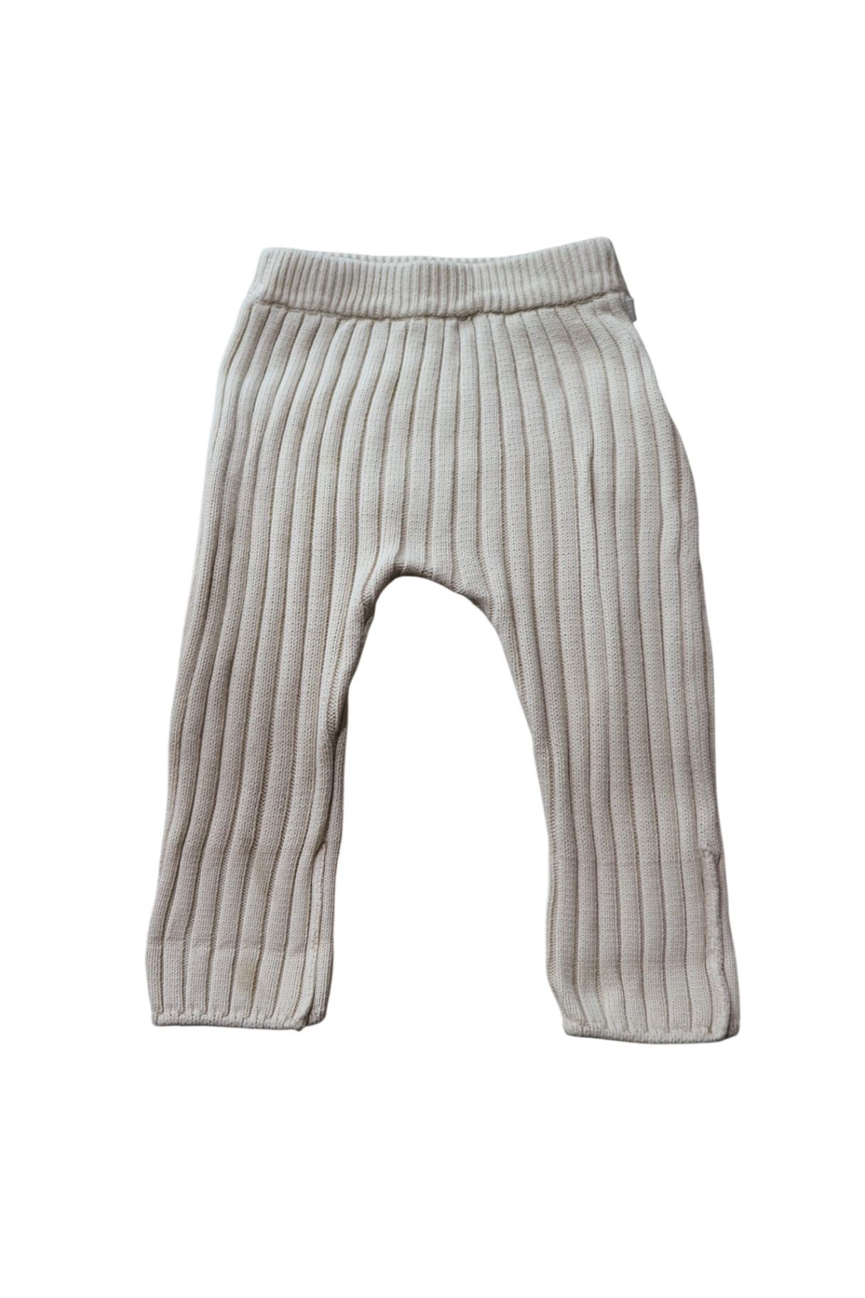 Nature Baby Knit Leggings, cream, 00
