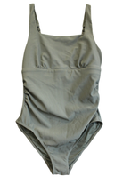 Soon Maternity Swimsuit, Olive Green, S