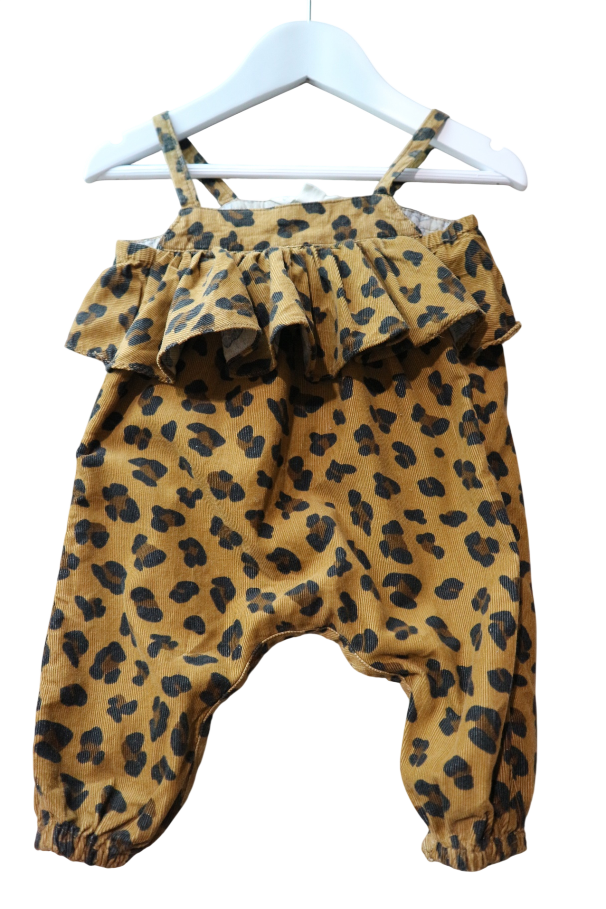 Country Road Playsuit, Tan/ leopard print, 000