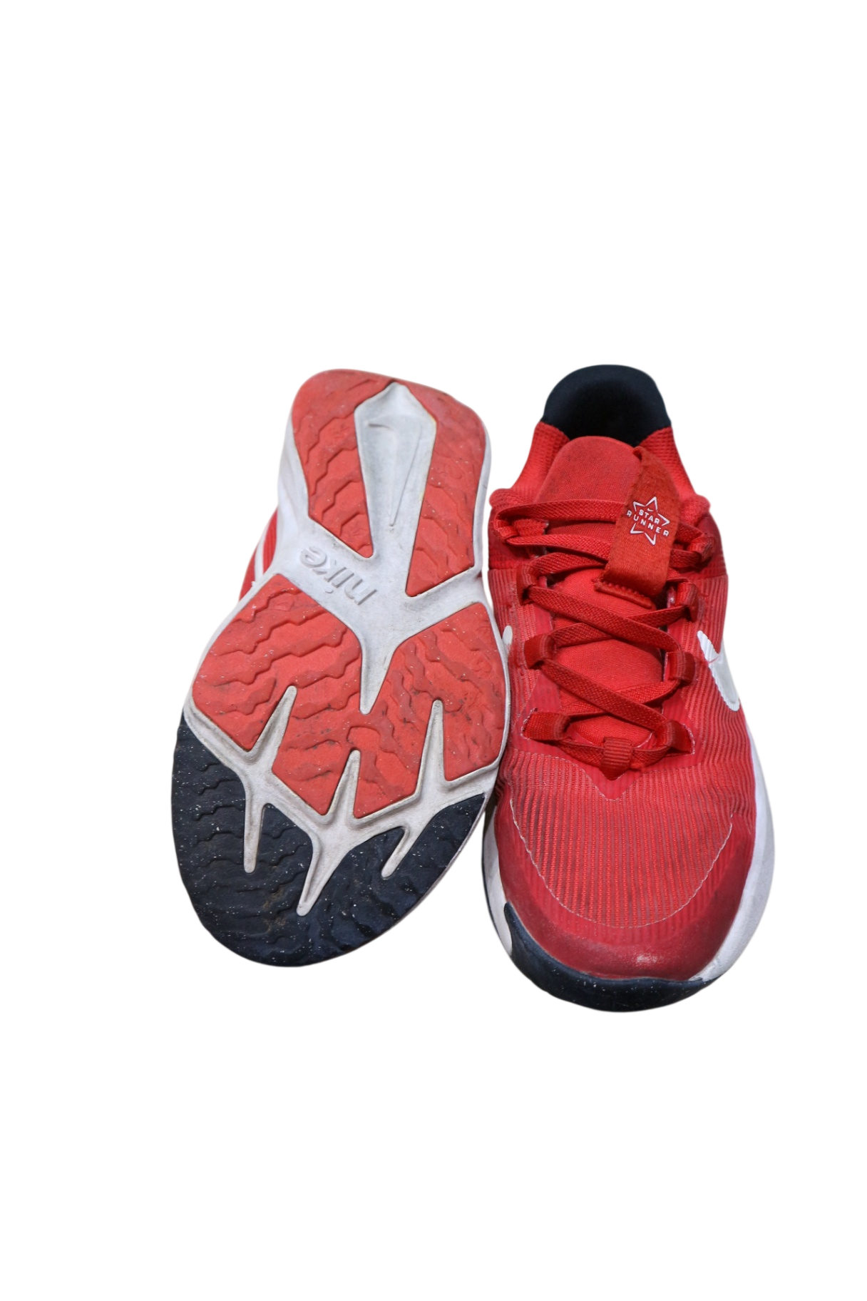 Nike Sneakers, Red, US 13/EUR 31