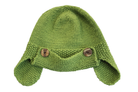 handmade Beanie Hat, Green, S/12m-18m?
