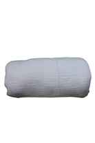 Babytalk Knit Blanket, White, OS