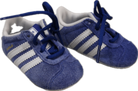 Adidas Shoes, Blue and White, 1k UK