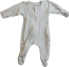 Purebaby Playsuit, White, 00000