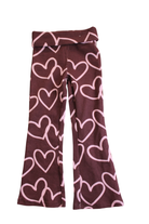 Cotton On Knit Leggings, Burgundy and Pink, 5