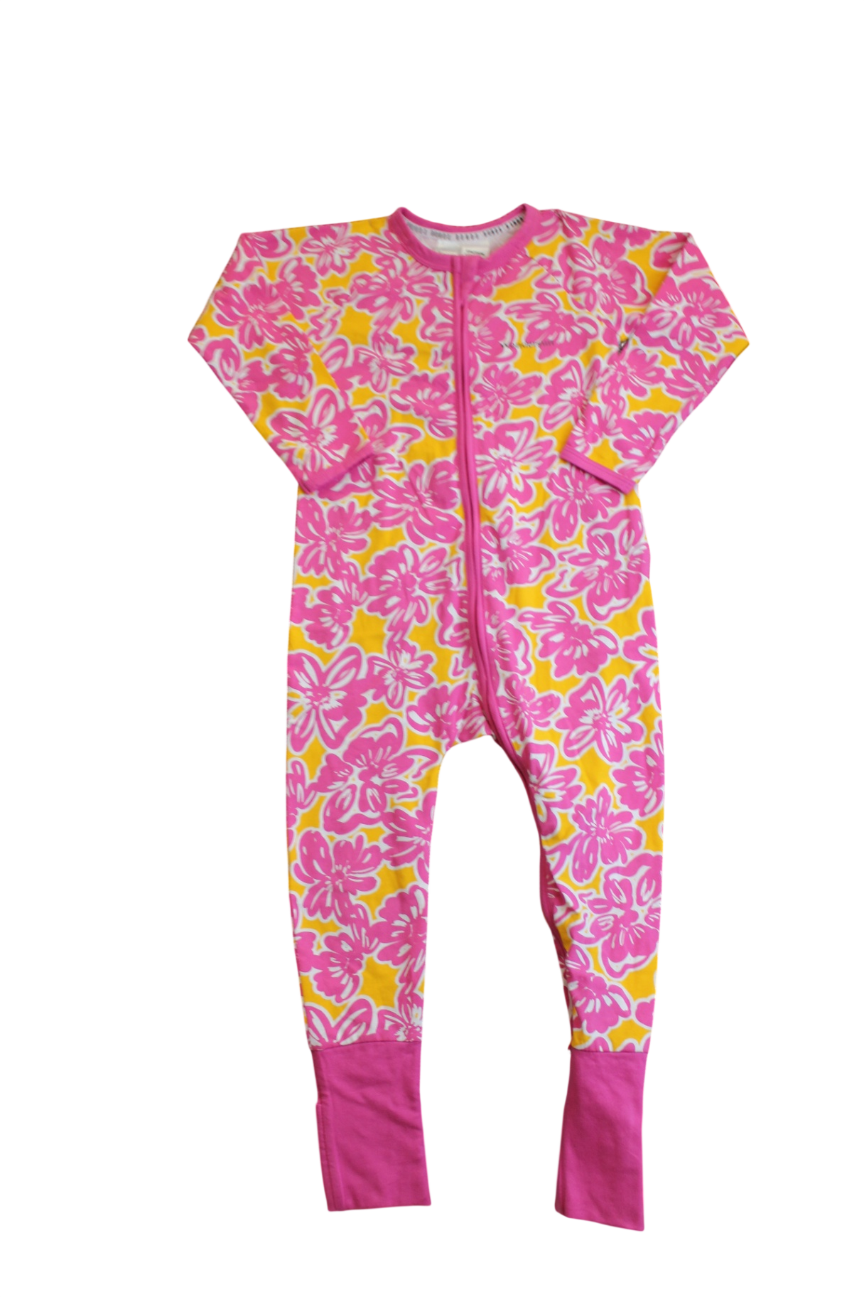 Bonds Jumpsuit, Pink, yellow and white, 3