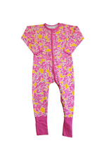 Bonds Jumpsuit, Pink, yellow and white, 3