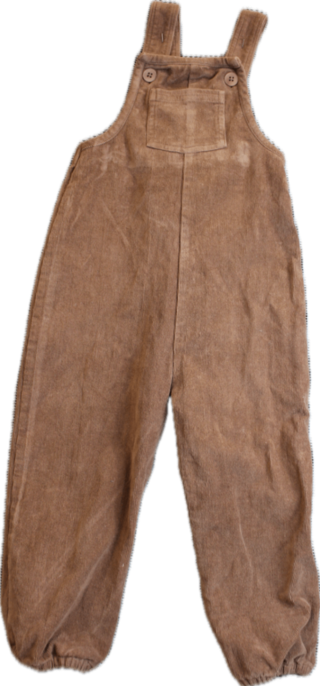 Nature Baby Overalls, Brown, 3