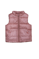 Purebaby Puffer Vest, Pink, 00
