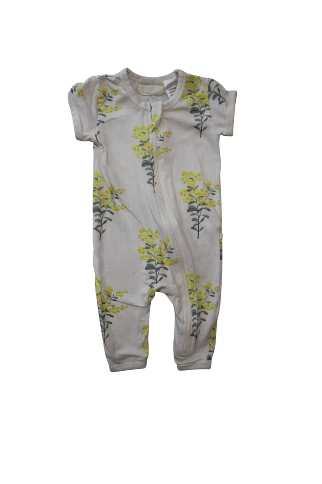 Wilson & Frenchy Jumpsuit, Cream Yellow Floral, 000