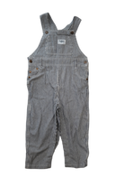 OshKosh B'gosh Overalls, Blue White Stripes, 18-24M
