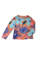 Minti Long-Sleeve T-Shirt, Orange Multi, 5
