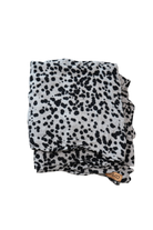 Bibs & Co Blanket, White and Black, One Size