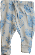 Wilson & Frenchy Pants, White and Blue, 0000