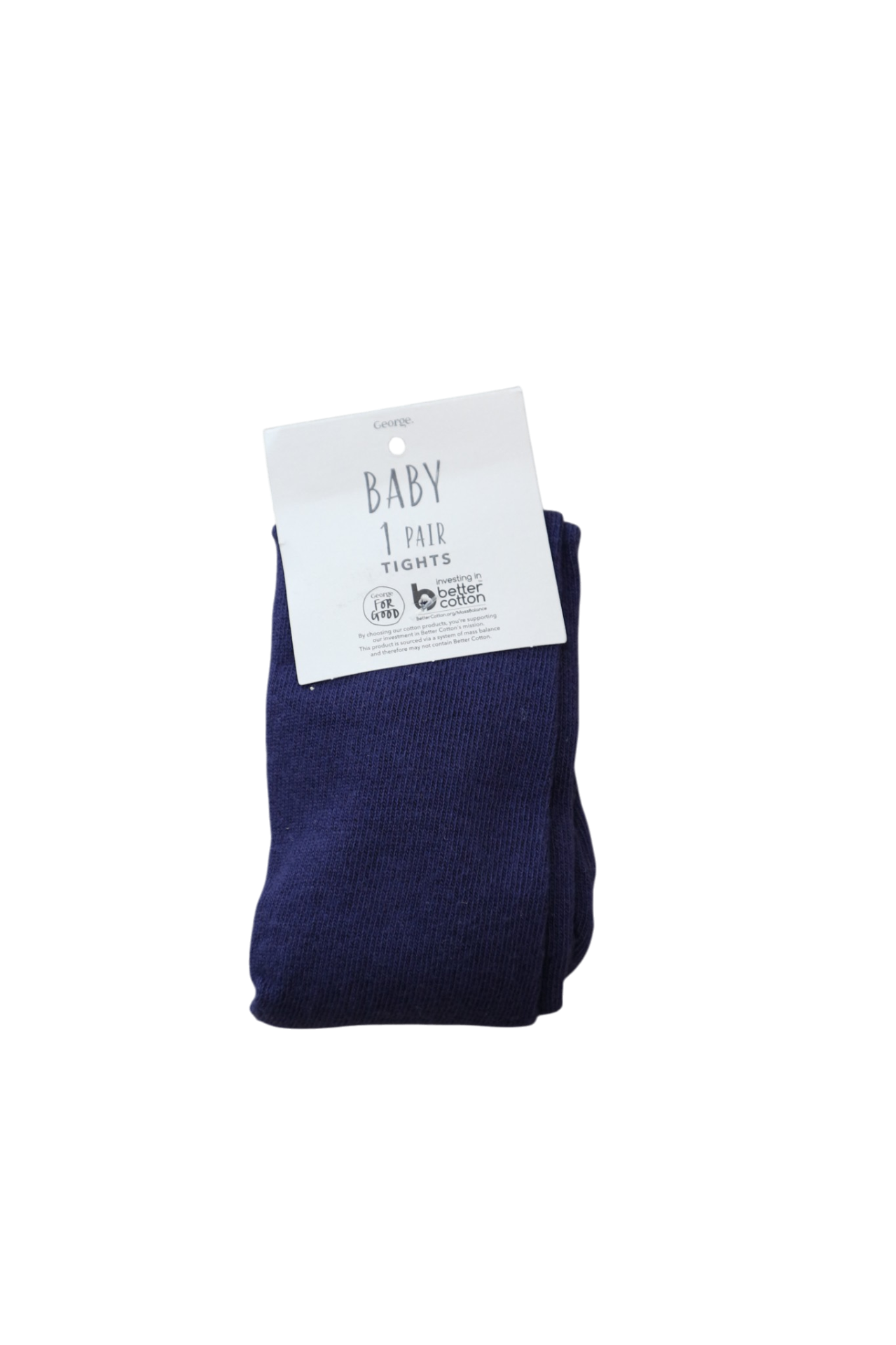 George Tights, Navy Blue, 12-18M