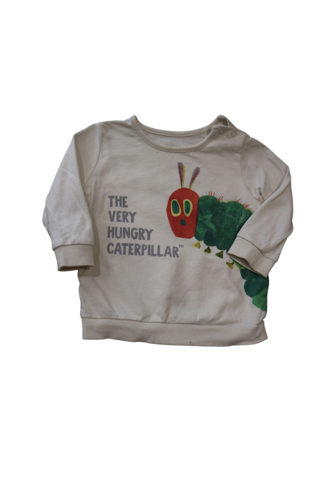 George Jumper, Cream Multi, 6-9M