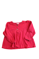 Peitt Bateau Long-Sleeve T-Shirt, Pink, 00