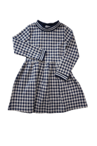 Milky Dress, Blue Gingham, 4