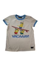 Rock Your Kid T-Shirt, Cream Minion, 8