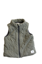 Country Road Vest, Olive Green, 0