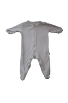 Marquise Playsuit, White Blue Stripes, 0000