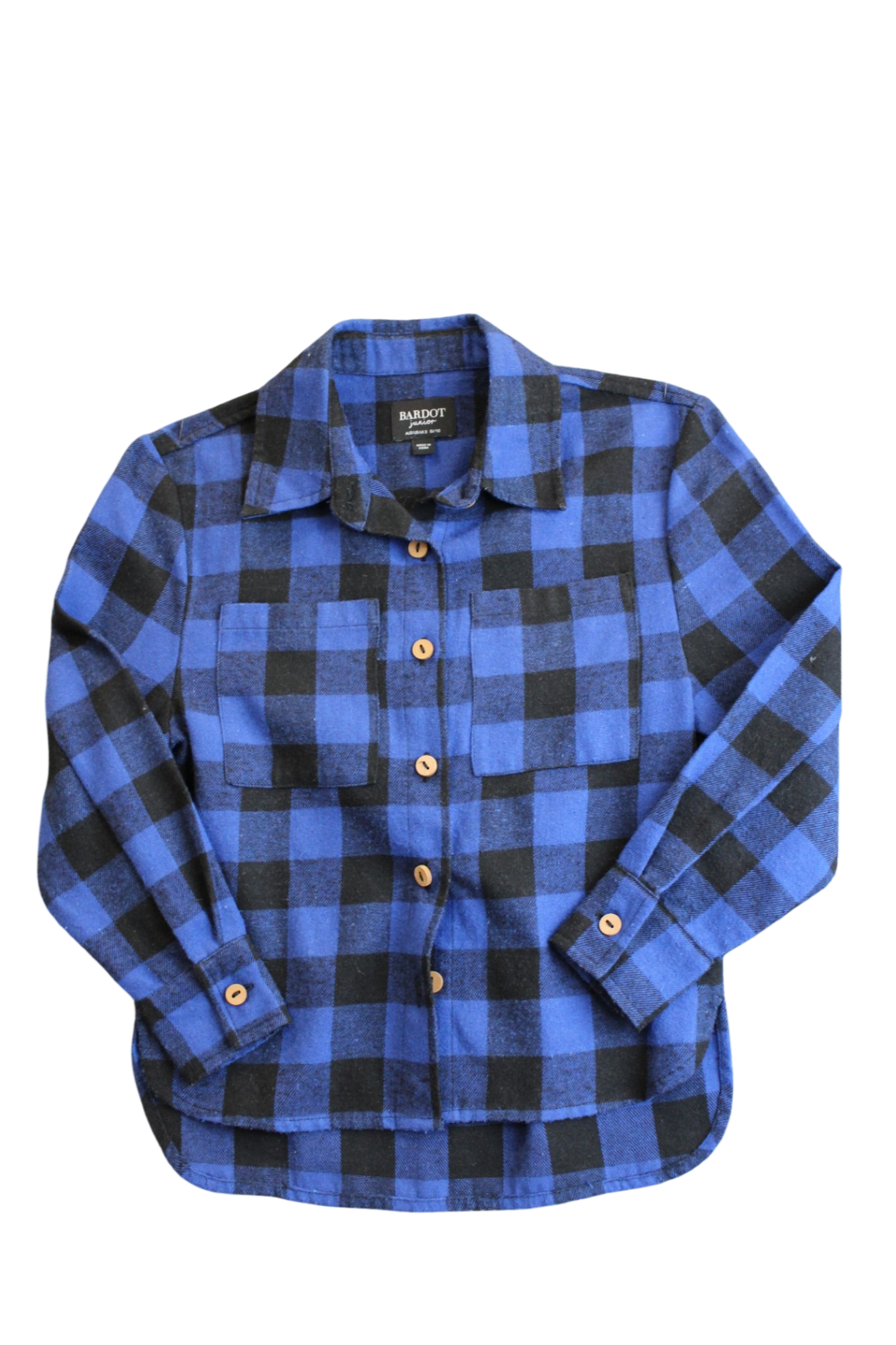 Bardot Junior Shirt, Blue and Black, 5