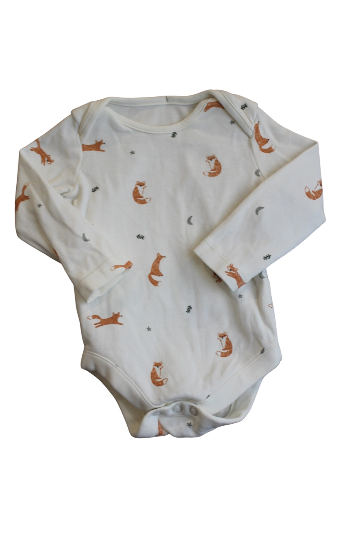 John Lewis Bodysuit, Cream, 00