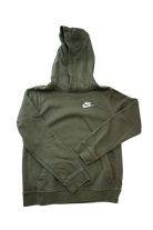 Nike Hoodie, Olive Green, M