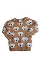 Seed Jumper, Tan and white, 0