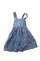 Baby Boden Dress, Blue Polka Dots, 2-3Y