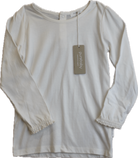 purebaby Long-Sleeve T-Shirt, White, 3
