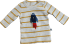 Marquise Long-Sleeve T-Shirt, Cream, mustard, navy and red, 0000