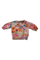 Kip & Co Jumper, Pink Multi Floral, 3-6M