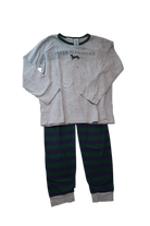 Peter Alexander Pajama Set, Grey Navy Green, 8
