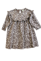 Nature Baby Dress, Brown, 1