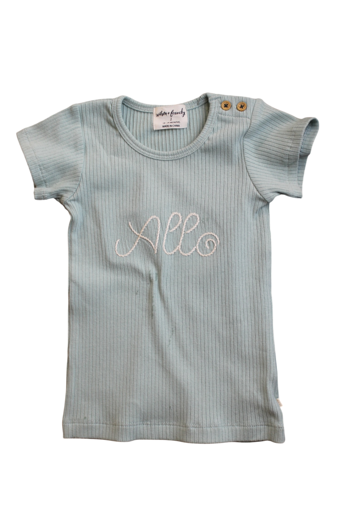 Wilson + Frenchy T-Shirt, green, 2