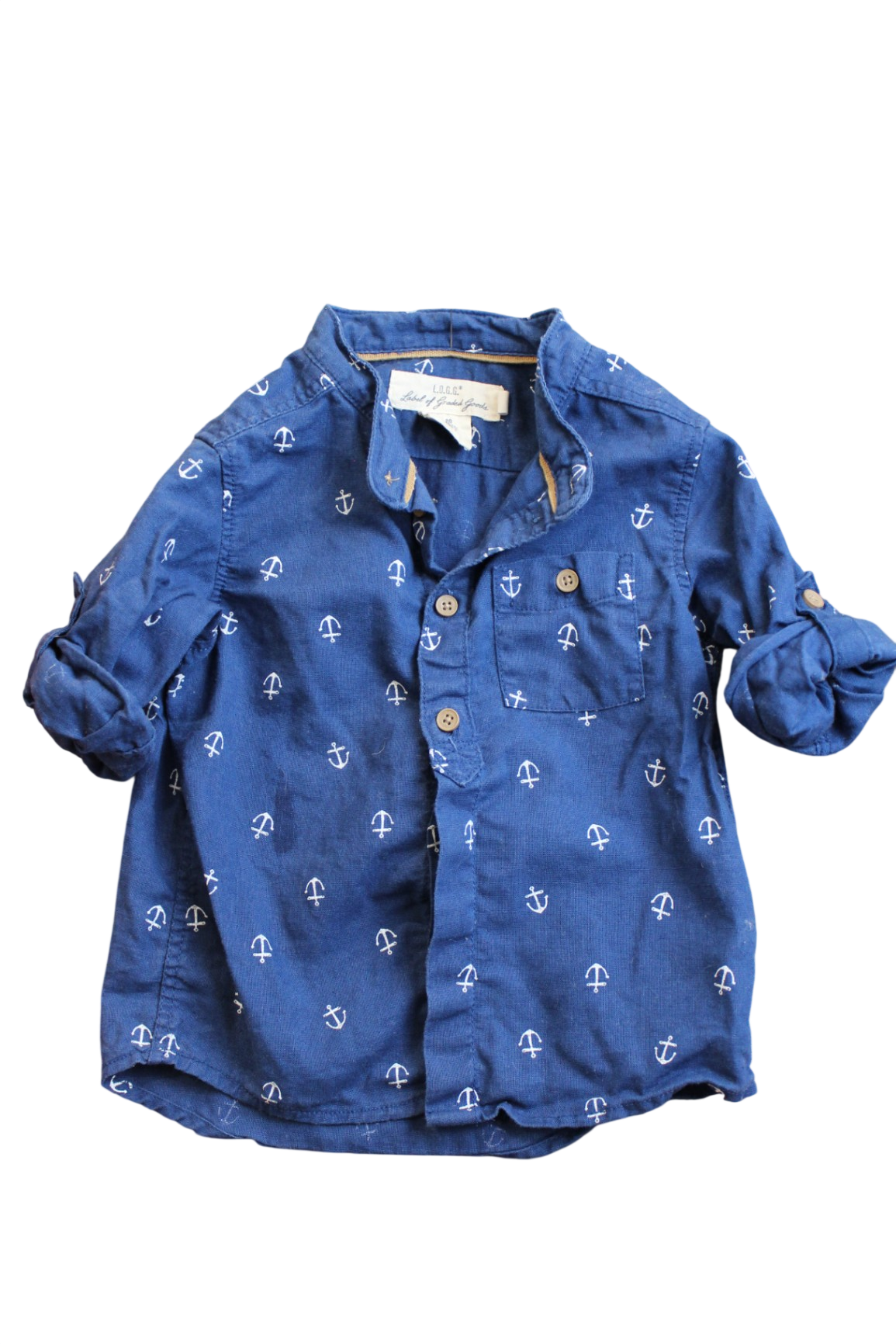 H&M Shirt, Blue, 1